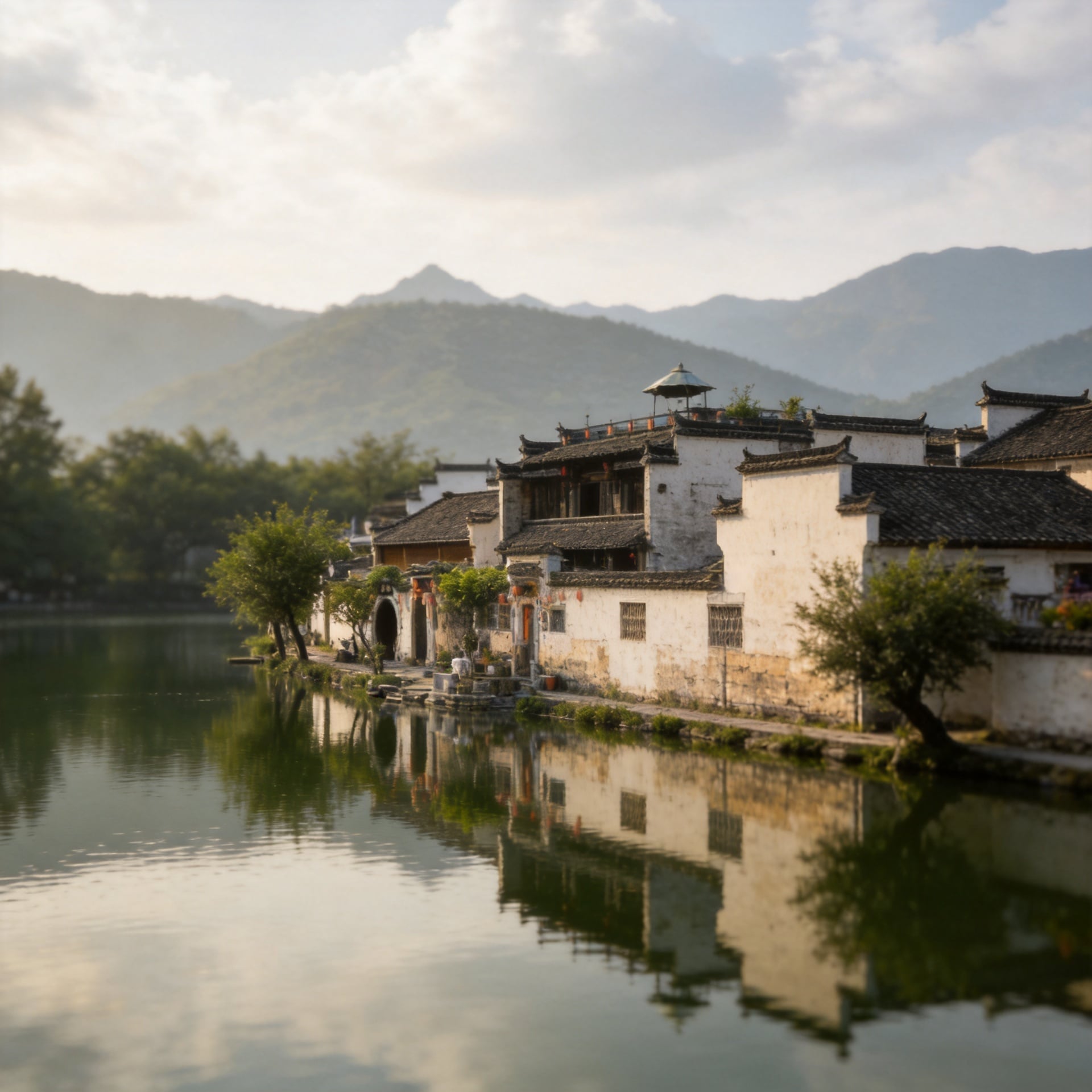 5-Day Exploration Tour via Round-Trip Bullet Train from Shanghai to Yellow Mountain, Xidi & Hongcun Village