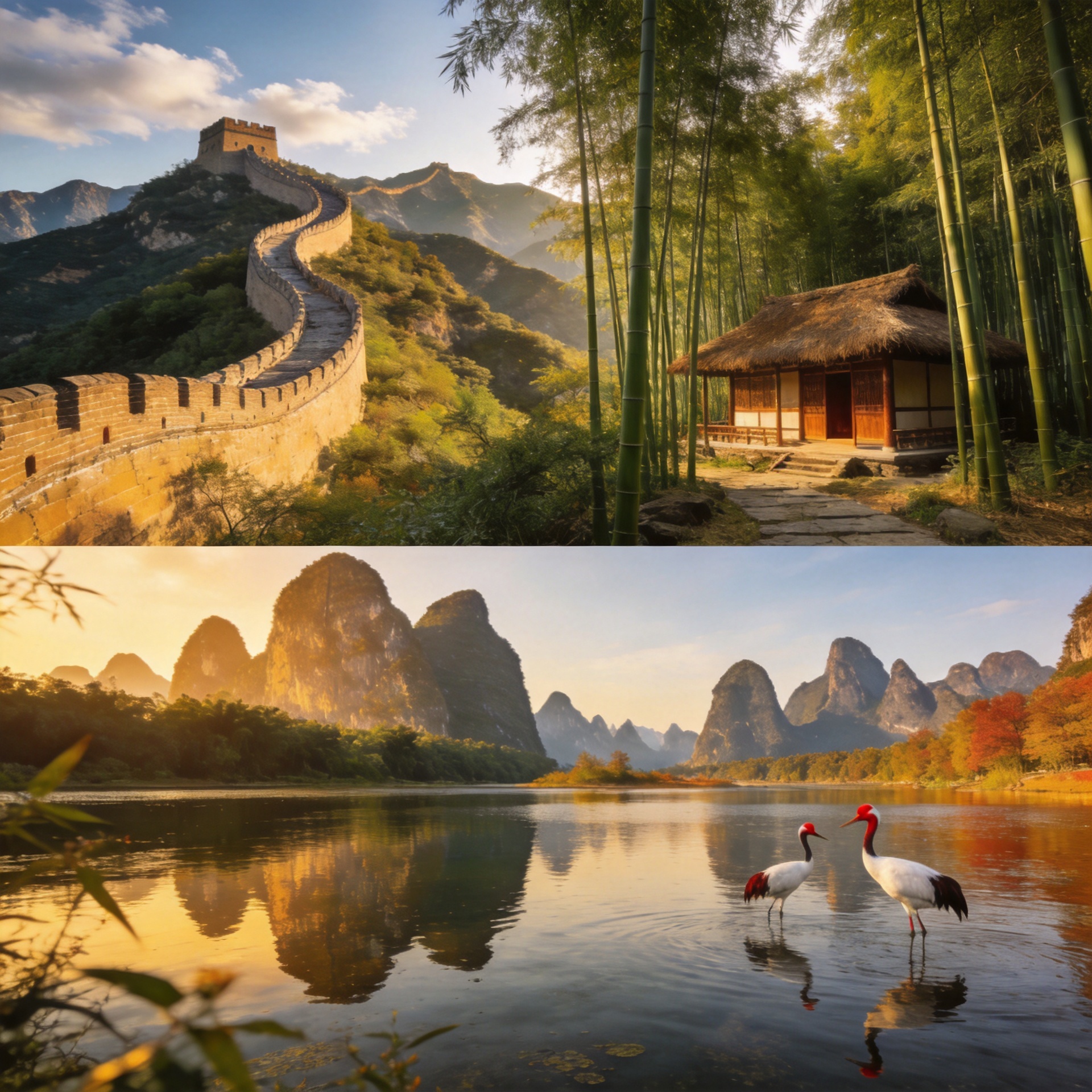 14-Day Small Group Tour to See Giant Pandas and Explore Guilin Karst Landscape